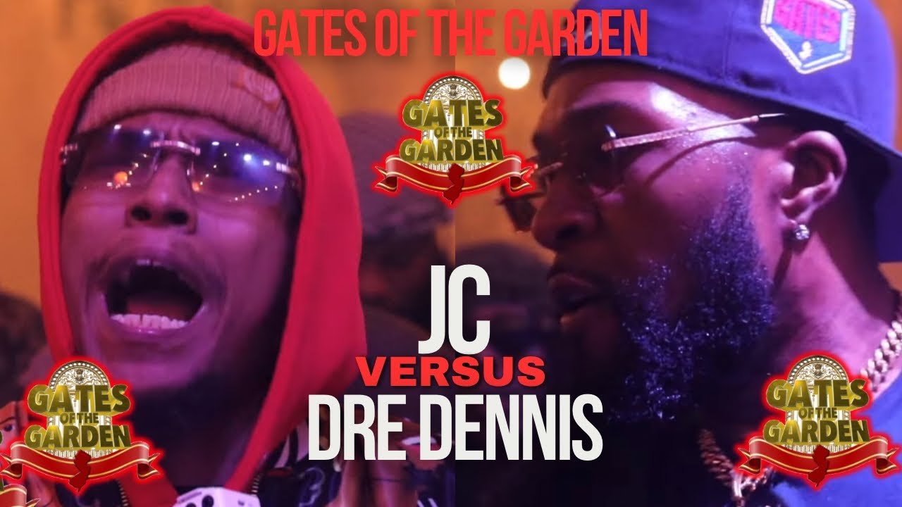 JC vs DRE DENNIS | RAP BATTLE | GATES of the GARDEN