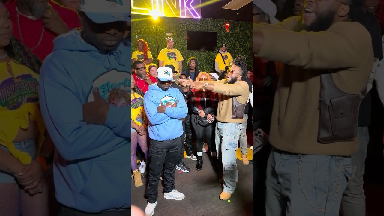 FOOTZ BLACKS ON B MAGIC & THE CROWD ERUPTS! 😮 | TBL MARDI GRAS 3