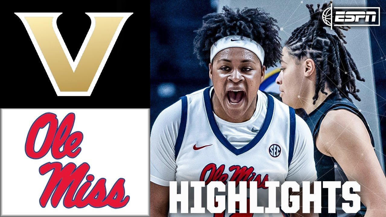 Vanderbilt Commodores vs. Ole Miss Rebels | Full Game Highlights | ESPN College Basketball